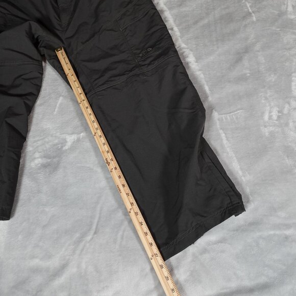 The North Face Convertible Hiking Pants Mens 2XL 28” Altered Length Gray READ! - Picture 10 of 13